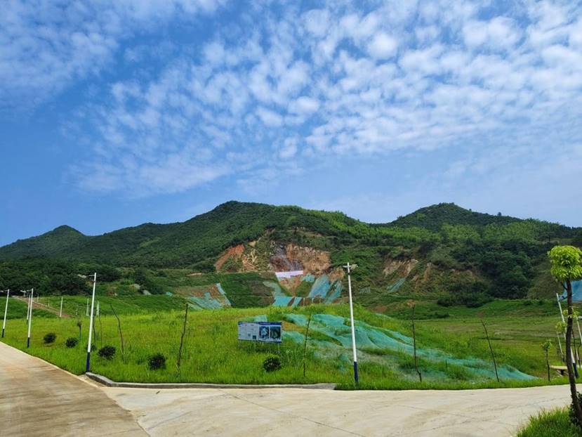 銅山、前山露天采坑復(fù)墾項(xiàng)目完成